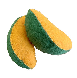 Papoose Felt kent Pumpkin wedges- 2 pce