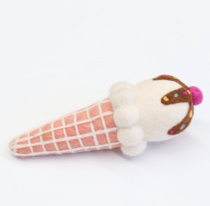 Seconds choc ice cream