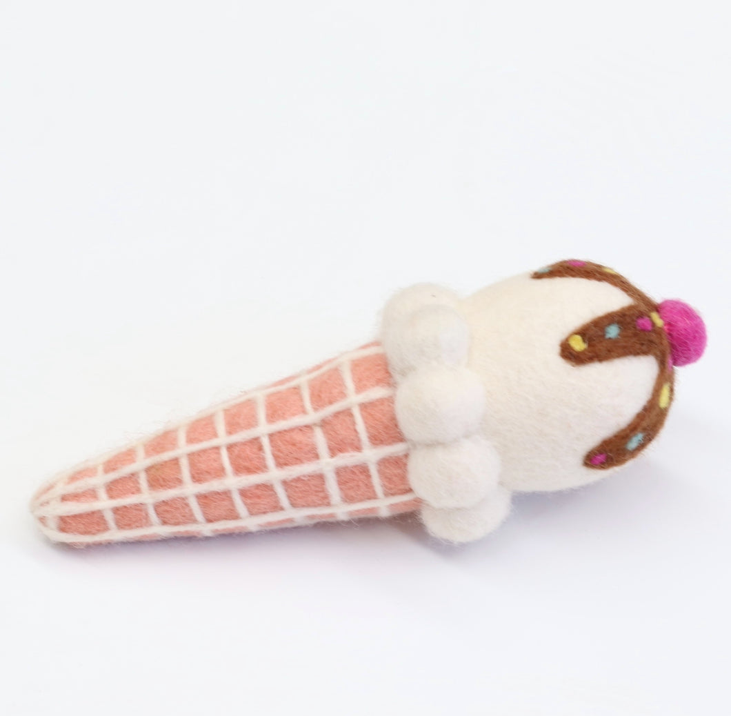 Seconds choc ice cream