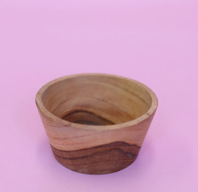 Papoose large teak ramekin