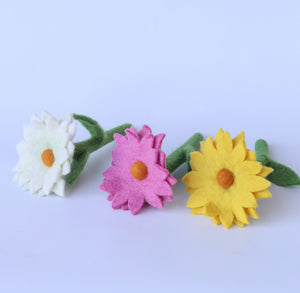 Felt Daisies 🌼 various options + colours