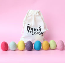 Load image into Gallery viewer, Hide and Seek felt eggs - 8 Pce