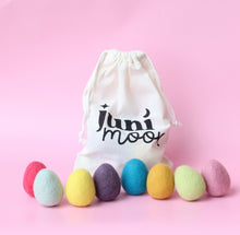 Load image into Gallery viewer, Hide and Seek felt eggs - 8 Pce