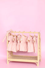 Load image into Gallery viewer, Heart strings open DOLLY WARDROBE (3 hangers included)