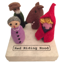 Load image into Gallery viewer, On sale FINGER PUPPETS - RED RIDING HOOD