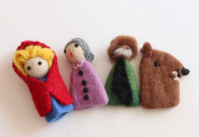 Load image into Gallery viewer, On sale FINGER PUPPETS - RED RIDING HOOD