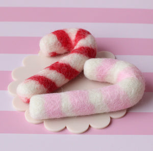 Felt Candy Canes - 2 options