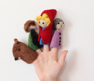 On sale FINGER PUPPETS - RED RIDING HOOD